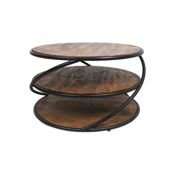 Kavna mizica iz mangovega lesa HSM kolekcija Tower