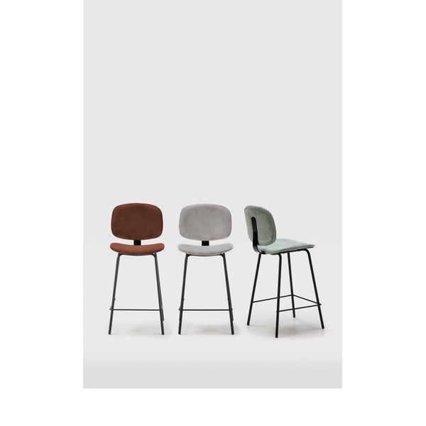 Bordo rdeči barski stoli v kompletu 2 ks (višina sedeža 64 cm) Arus – Marckeric-image-1