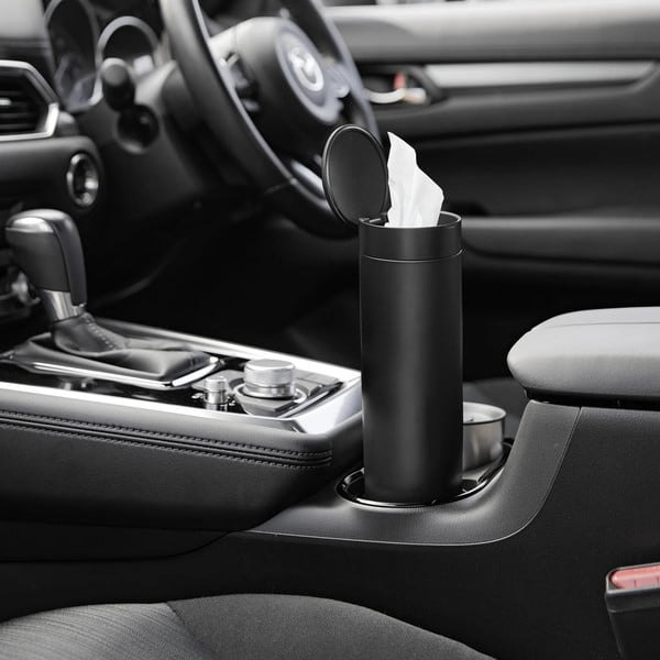 Kovinska škatla za robčke Tower – YAMAZAKI-image-1