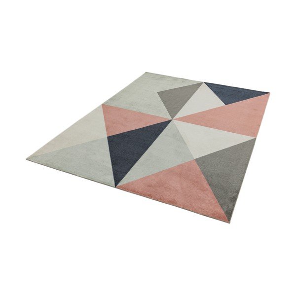 Roza in siva preproga Asiatic Carpets Riley Carisso, 200 x 290 cm-image-2