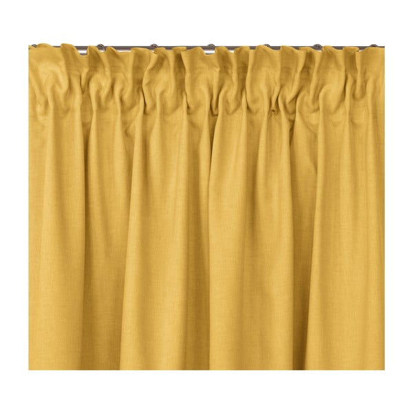 Temno rumena zavesa 220x300 cm Carmena - Homede