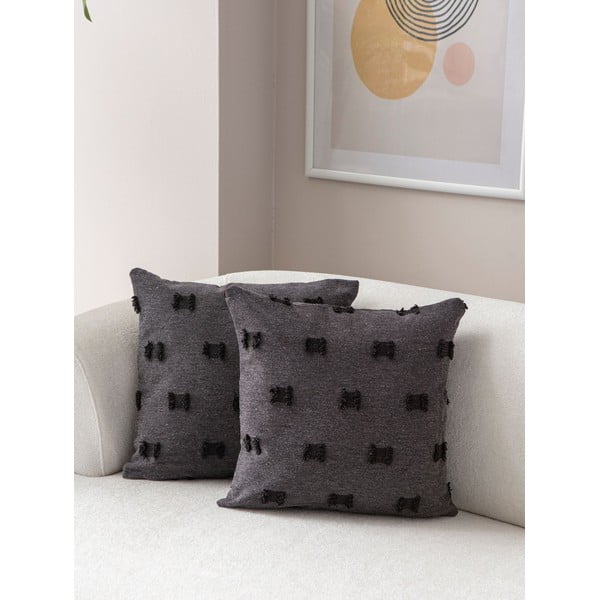 Prevleke za blazino v kompletu 2 ks 43x43 cm Tuffet – Mioli Decor-image-1