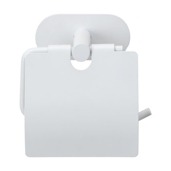 Belo držalo za toaletni papir iz nerjavečega jekla z namestitvijo brez vrtanja Orea – Wenko-image-3