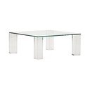 Steklena mizica 85x85 cm Adularia – Kave Home