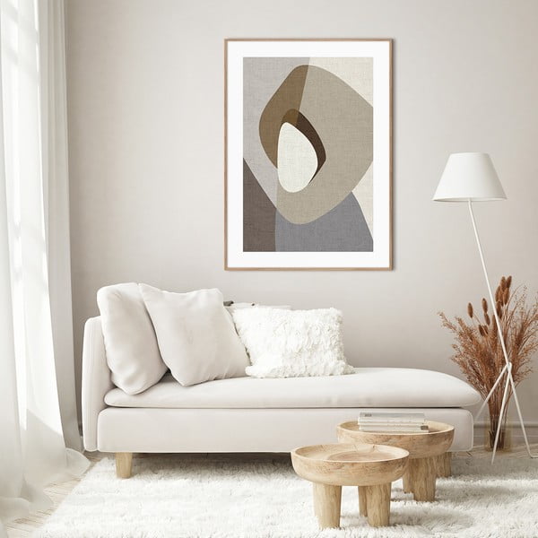 Slika 50x70 cm Picasa Greige – Malerifabrikken-image-1