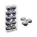 Komplet 10 božičnih okraskov v srebrni barvi Casa Selección Navidad, ø 5 cm