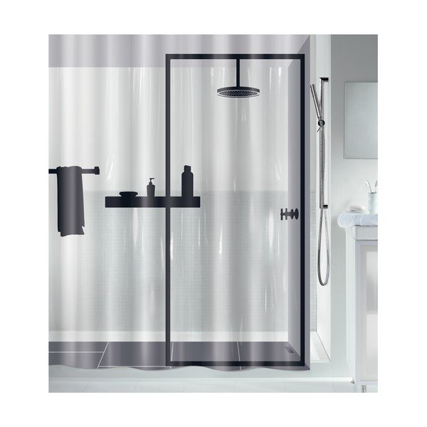 Zavesa za tuš 180x200 cm Illusion – Spirella