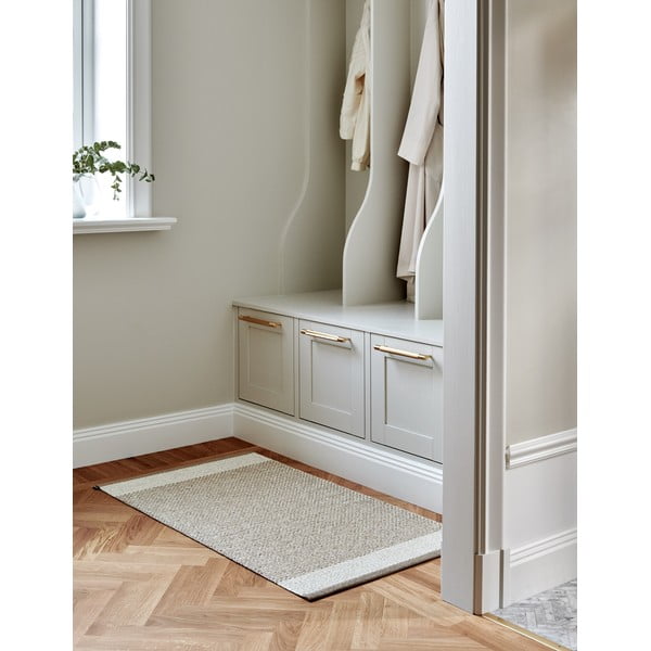 Bež zunanji in notranji tekač 70x200 cm Edit Mud Vanilla – Pappelina-image-1