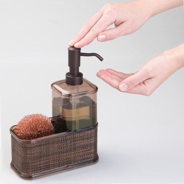 Dozirnik za milo v bronasti barvi iDesign Twillo, 532 ml-image-4