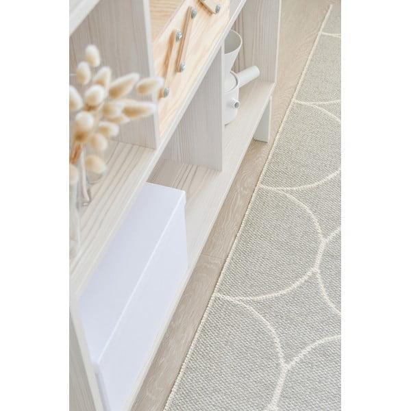 Kremno bel zunanji in notranji tekač 70x200 cm Boo Linen – Pappelina-image-4