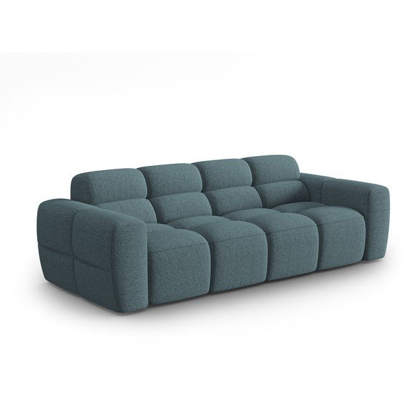 Modra sedežna garnitura 256 cm Lisa – Micadoni Home-image-2