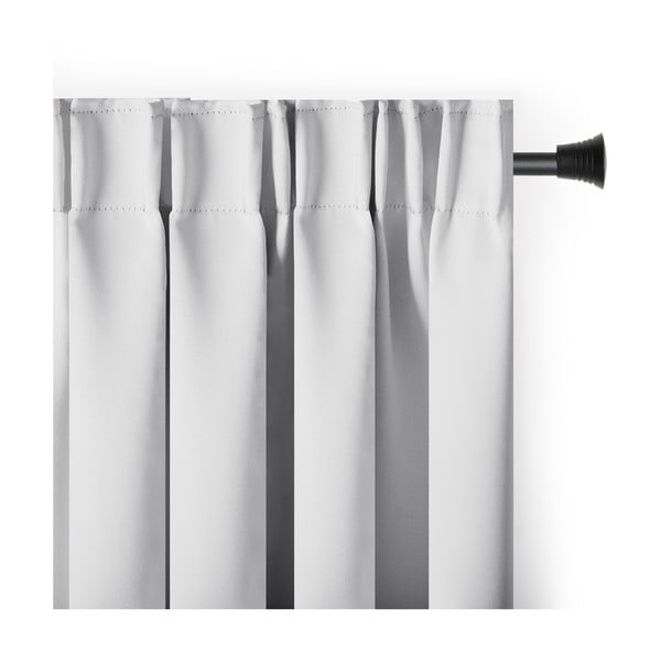 Bela zavesa za delno zatemnitev 140x270 cm Kierra – Restilo