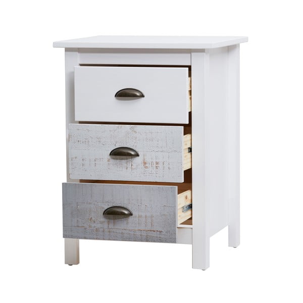 Bela in siva nočna omarica Marckeric Romantica-image-4