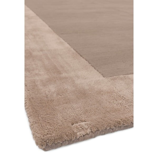 Svetlo rjava ročno tkana preproga iz mešanice volne 160x230 cm Ascot – Asiatic Carpets-image-2
