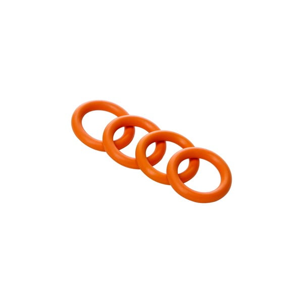 Komplet 4 oranžnih nadomestnih obročkov za škropilnice Fiskars