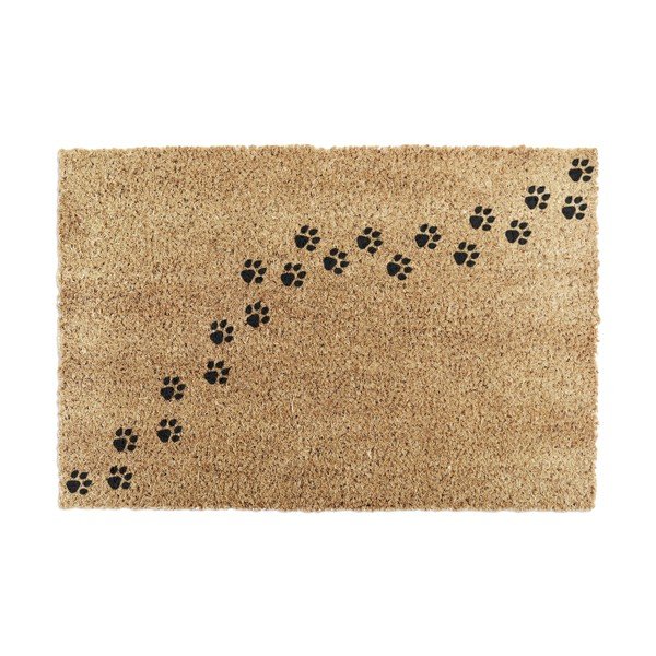 Predpražnik iz kokosovih vlaken 40x60 cm Paw Prints – Artsy Doormats