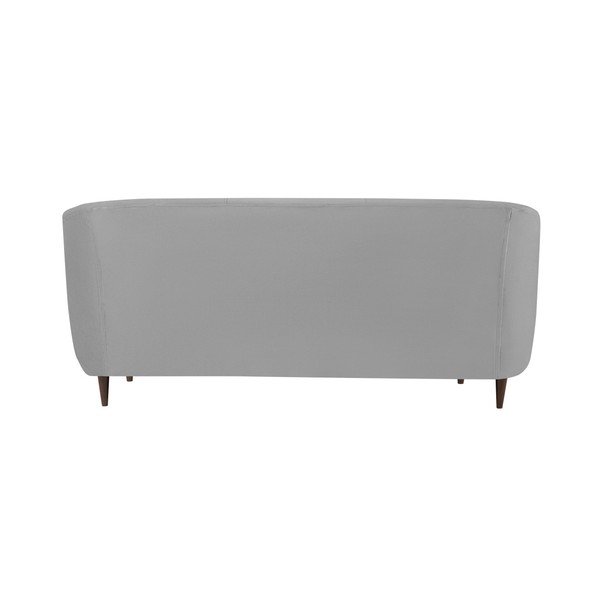 Siva žametna zofa Kooko Home Glam, 175 cm-image-1