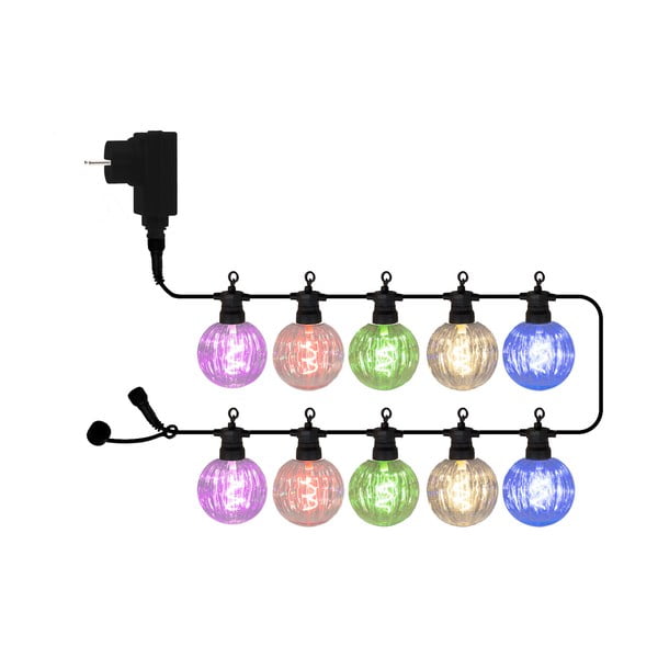 Svetlobna veriga število žarnic 10 kos dolžina 300 cm Luke - Sirius