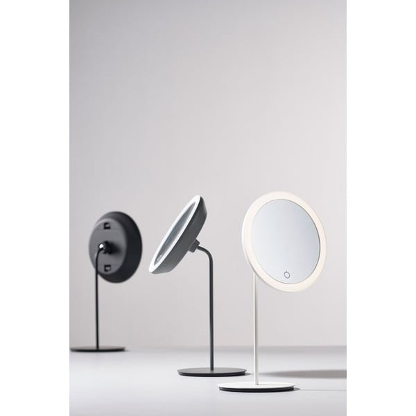 Črno kozmetično ogledalo Zone Eve, ø 18 cm-image-1