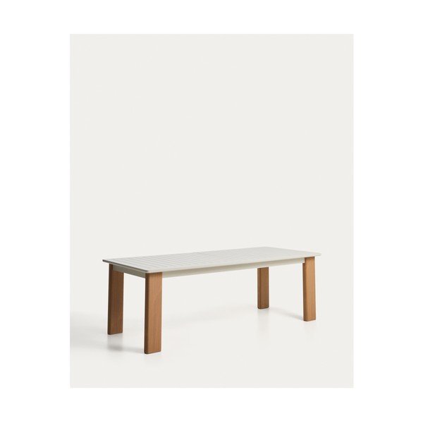 Kovinska vrtna miza 100x233 cm Livorno – Kave Home-image-4