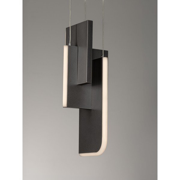 Svetlo siva kovinska LED zatemnitvena viseča svetilka Totem – Nova Luce-image-2