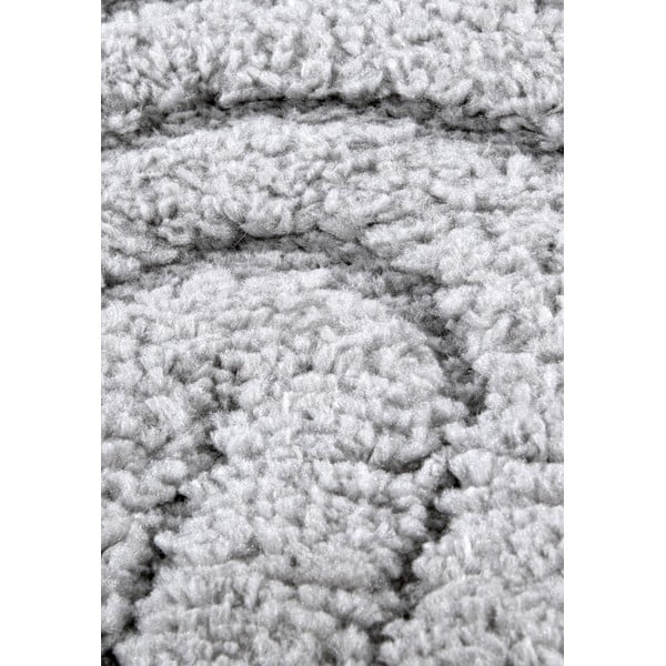 Svetlo siva okrogla preproga ø 160 cm Panglao New York Light Grey – Elle Decoration-image-4