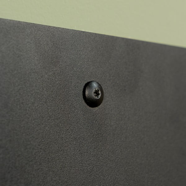 Črna kovinska polica 30 cm Flex – Spinder Design-image-2