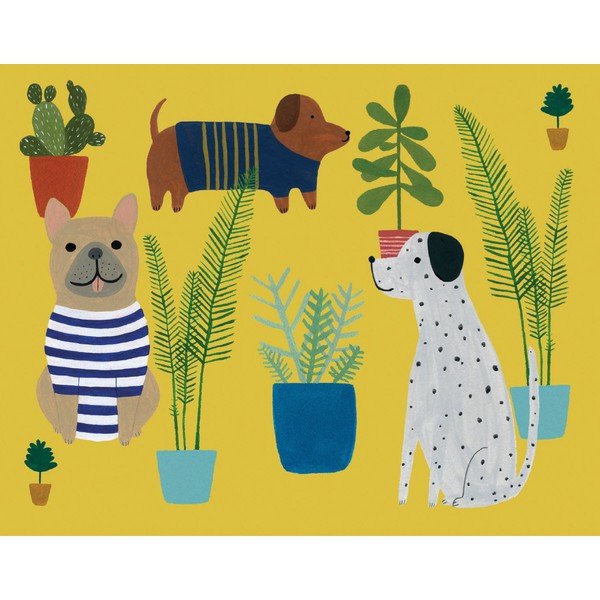 Voščilnice v kompletu 8 ks Chouchou Chien – Roger la Borde-image-1