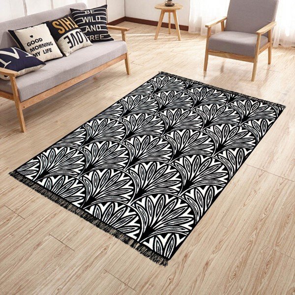 Obojestranska pralna preproga Kate Louise Doube Sided Rug Palm, 160 x 250 cm