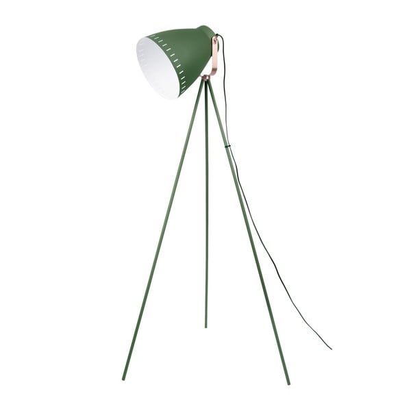 Zelena talna svetilka z bakrenimi detajli Leitmotiv Mingle