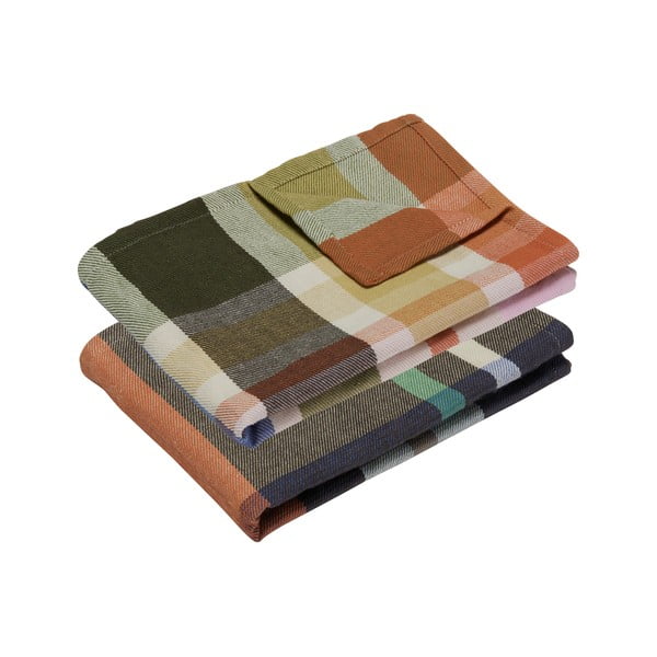 Bombažne kuhinjske krpe v kompletu 2 ks 50x70 cm Playful – Hübsch