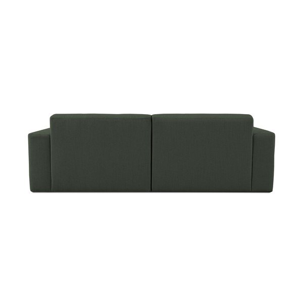 Temno zelena sedežna garnitura 220 cm Maxel – Scandic-image-3