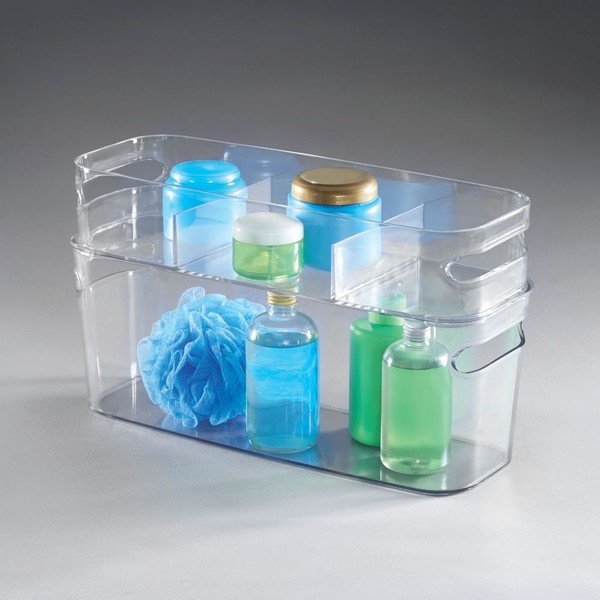Komplet 2 košar InterDesign Una Bins-image-1