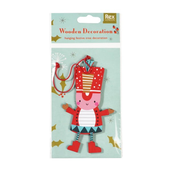 Okrasek za jelko 23,5 cm Soldier – Rex London-image-2