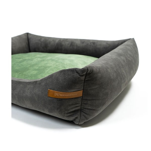 Mint zelena/kaki zelena postelja za pse 75x85 cm SoftBED Eco L – Rexproduct-image-2