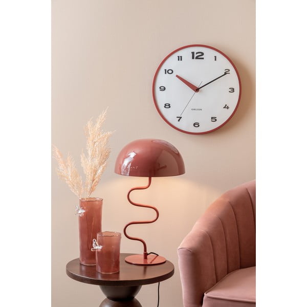 Rožnata steklena vaza (višina 27 cm) Bird On Branch – PT LIVING-image-1