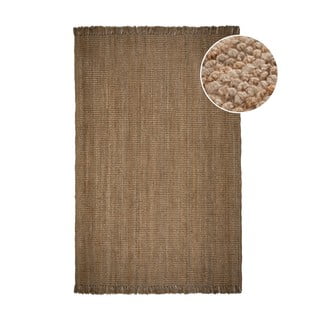 Rjava preproga iz jute Flair Rugs Juta, 200 x 290 cm