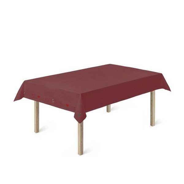 Namizni prt z božičnim motivom iz mešanice bombaža 150x270 cm Christmas Fable – JUNA