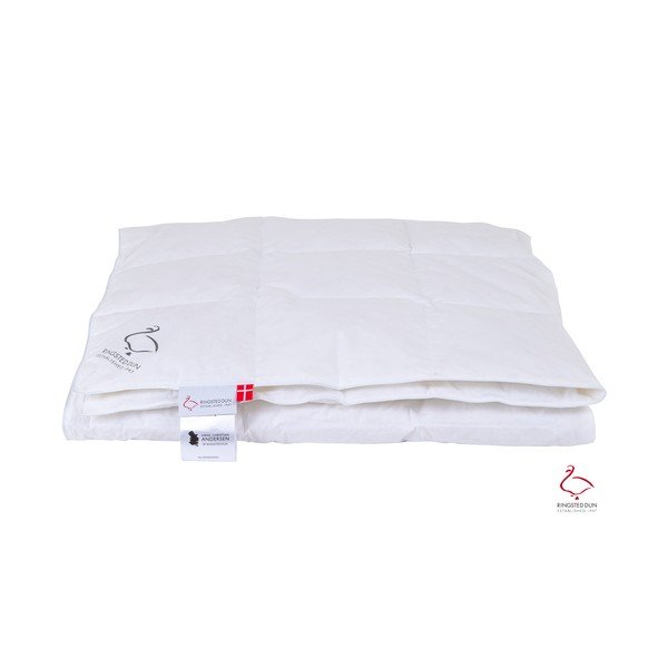Poletna prešita odeja s polnilom iz perja 200x220 cm Jack the Dullard – Ringsted Dun