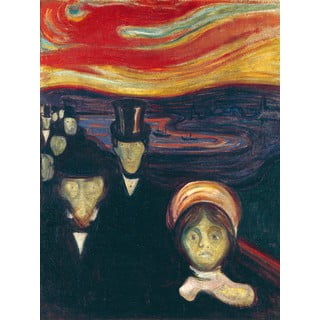 Reprodukcija slike Edvard Munch - Anxiety, 60 x 80 cm