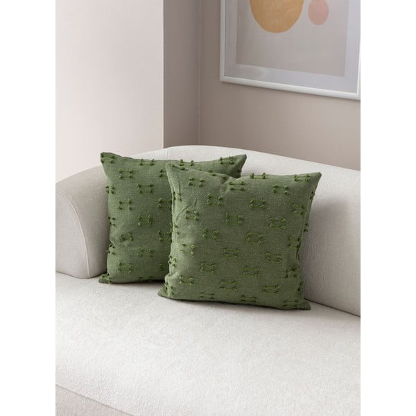 Prevleke za blazino v kompletu 2 ks 43x43 cm Tuffet – Mioli Decor-image-1
