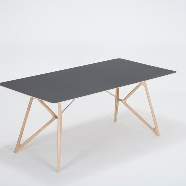 Jedilna miza iz hrastovega lesa 180x90 cm Tink - Gazzda
