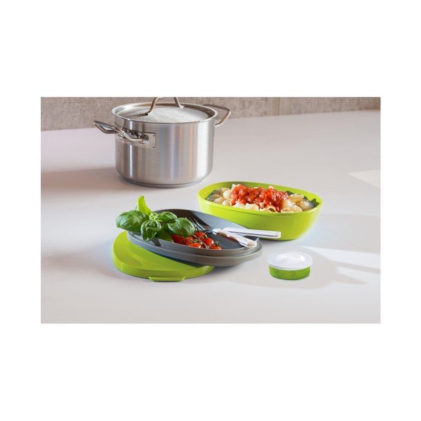 Rožnata posoda za kosilo Mepal Ellipse-image-3