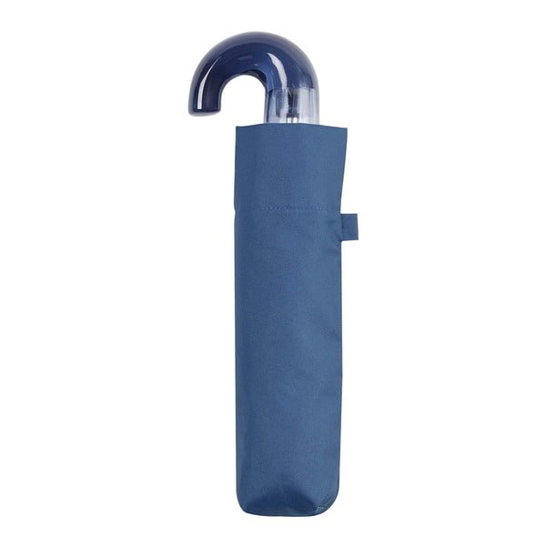 Modri zložljivi dežnik z UV zaščito Ambiance Semi, ⌀ 96 cm