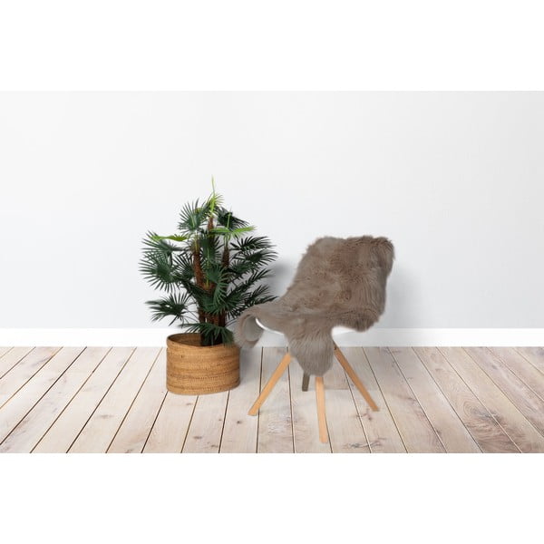 Temno rjavo umetno krzno Tiseco Home Studio Ovčja koža, 60 x 90 cm-image-2