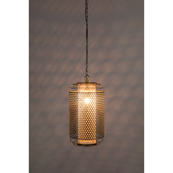 Črna viseča svetilka s kovinskim senčnikom ø 25,5 cm Archer - Dutchbone-image-1