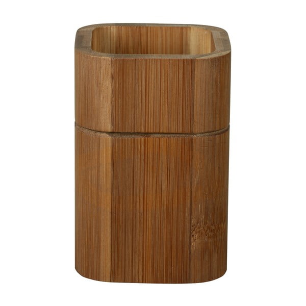 Rjav bambusov lonček za zobne ščetke Serro – Wenko-image-3