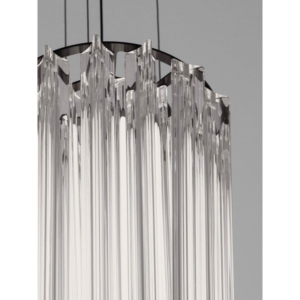 Medeninasta jeklena LED zatemnitvena viseča svetilka ø 22 cm Nol – Nova Luce-image-4