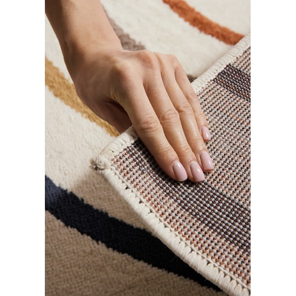 Kremno bela otroška preproga 120x170 cm Double Rainbow – Hanse Home-image-4