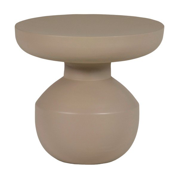 Kovinska okrogla stranska mizica ø 45 cm Bova – WOOOD